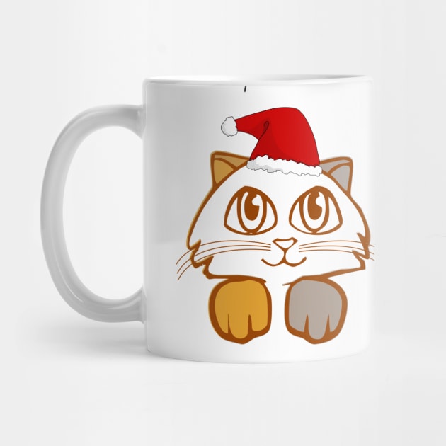 Funny Christmas Cat - Boy & Girl Gift Idea Christmas by giftideas